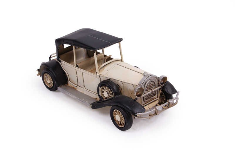 Dekoratif Eskitme Coupe Metal Araba
