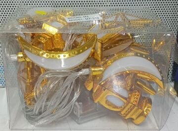 20'li Pilli Şerit Led Işık Dekoratif Ramazan Süsü