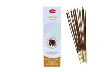 Hem Sandalo Exclusive Organik Çubuk Tütsü (12 x 25 gr)