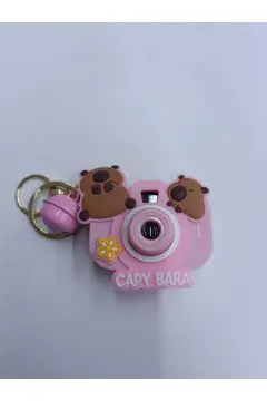 Mini Capybara Işıklı Projeksiyonlu Anahtarlık
