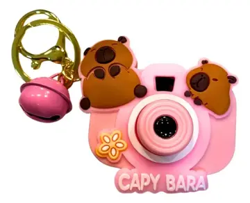 Mini Capybara Işıklı Projeksiyonlu Anahtarlık