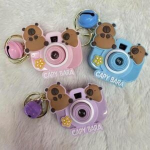 Mini Capybara Işıklı Projeksiyonlu Anahtarlık