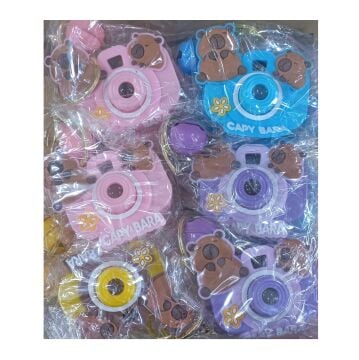 Mini Capybara Işıklı Projeksiyonlu Anahtarlık