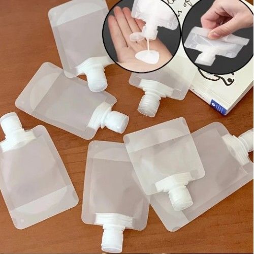 Doldurulabilir Sıvı Krem Şampuan Kabı 100ml (3 Adet)