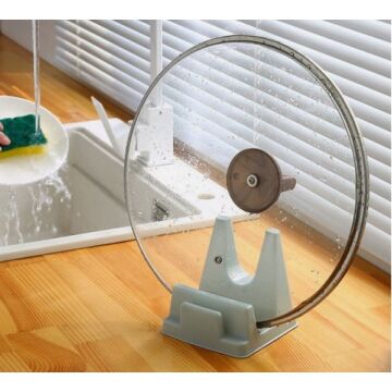 Tencere Kapağı ve Doğrama Tahtası Tutucu Mutfak Standı