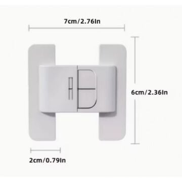 Mobilya Buzdolabı Çekmece Çocuk Koruma Kilidi (4 Adet)