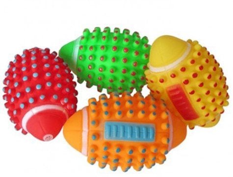 Sesli Kedi Köpek Renkli Isırma Topu