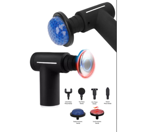 Şarjlı Sıcak Ve Soğuk Sporcu Masaj Tabancası