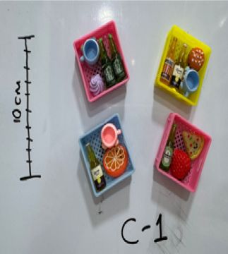 Dekoratif Mini Yiyecek Ve İçecekler Magnet