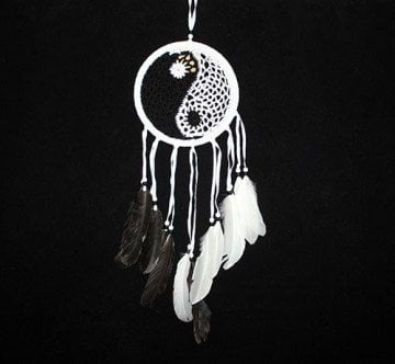 Yin Yang Rüya Düş Kapanı Dreamcatcher