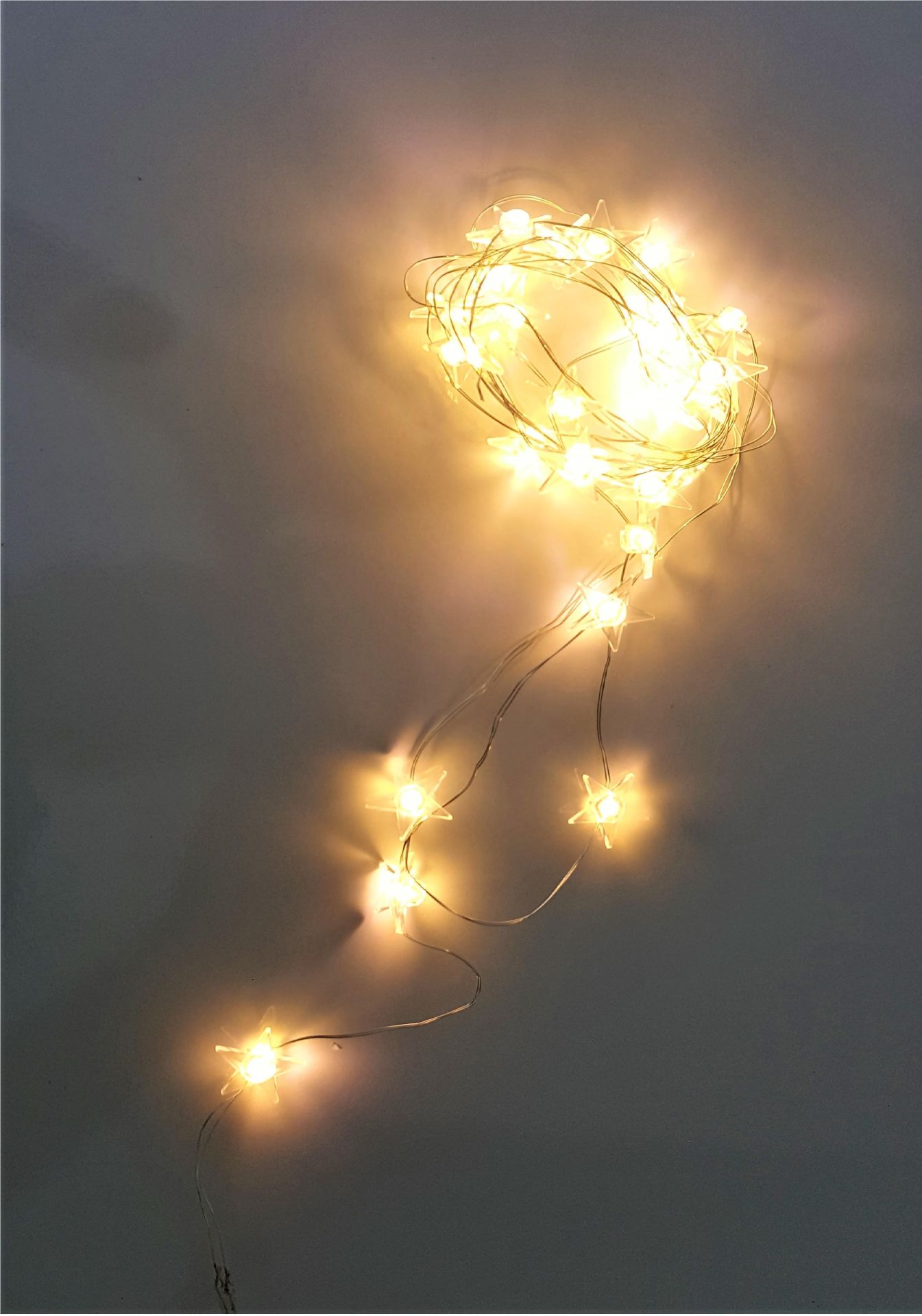 Yıldız Şeklinde Usb'li 28 Ampul Gün Işığı Şerit Led Işık Zinciri