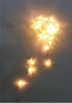 Yıldız Şeklinde Usb'li 28 Ampul Gün Işığı Şerit Led Işık Zinciri