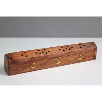 Ahşap Tabut Tütsü Kutusu  2 Adet (26cm)