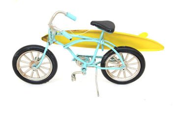 Dekoratif Sörf Tahtalı Metal Bisiklet