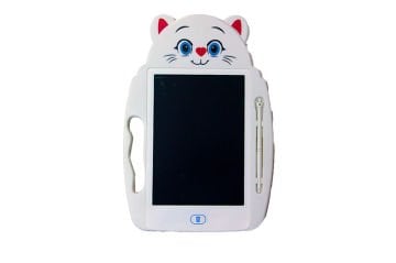 Kedi Tasarımlı Dijital Çocuk Yazı Tahtası
