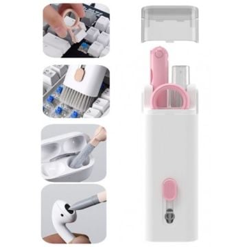 Çok Amaçlı 7 in 1 Airpods Klavye Ekran Kulaklık Temizleyici Kit