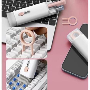Çok Amaçlı 7 in 1 Airpods Klavye Ekran Kulaklık Temizleyici Kit