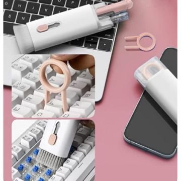 Çok Amaçlı 7 in 1 Airpods Klavye Ekran Kulaklık Temizleyici Kit
