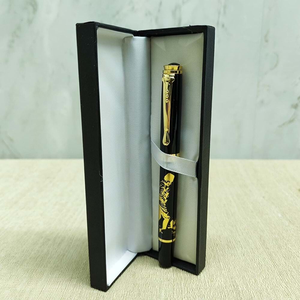 Özel Şık Kutulu Metal Atatürk Baskılı Kalem