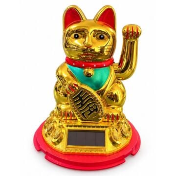 Şanslı Kedi Para Getiren Maneki Neko Tasarımlı Biblo