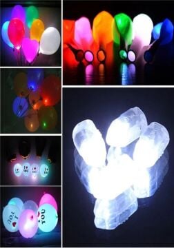 Beyaz Balon İçi Led 5'li