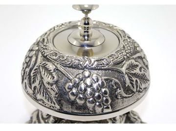 Dekoratif Pirinç Resepsiyon Çanı (18 cm x 15 cm)
