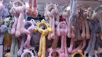 Peluş Hareketli Karakterli Hayvanlı Kulaklıklar