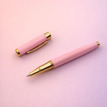 Pembe Metal Roller Kalem Öğretmenler Günü Hediyesi