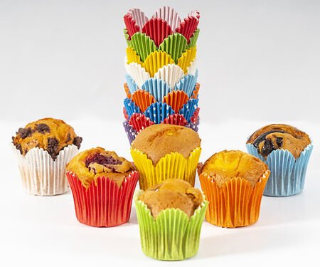 Lotus Tasarım Cupcake Muffin Kek Kapsülü (200 Adet)