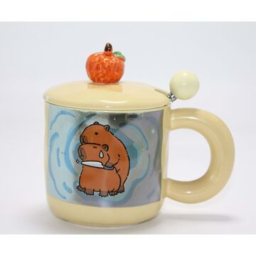 Capybara Temalı 3D Kupa Bardak