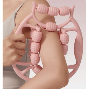 Selülit Masaj Aleti 18 Tekerlekli Lenf Drenaj Rulosu