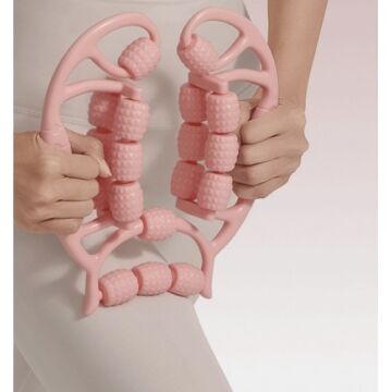 Selülit Masaj Aleti 18 Tekerlekli Lenf Drenaj Rulosu