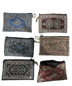 Otantik Dokuma Desenli Cüzdan