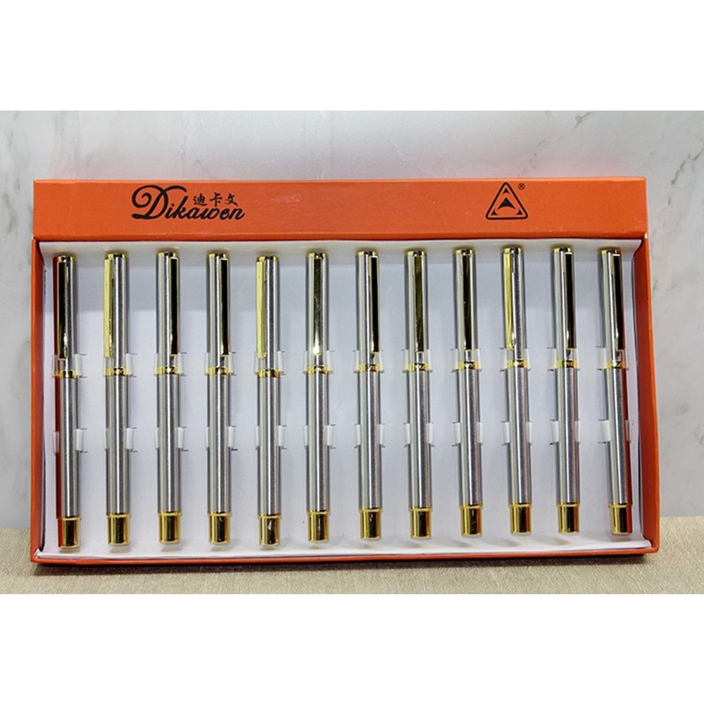Metal Renkli Şık Tükenmez Kalem