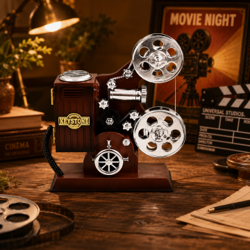 Film Makinesi Şeklinde Müzik Kutusu