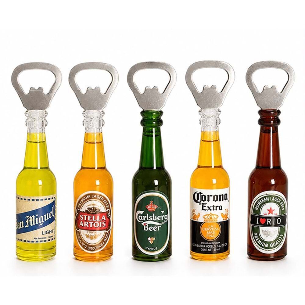 Mini İçki Şişesi Tasarım Magnet ve Açacak (13cm)(Kopya)