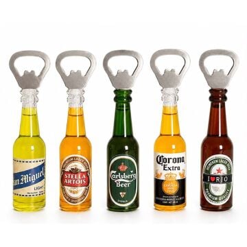 Mini İçki Şişesi Tasarım Magnet ve Açacak (13cm)(Kopya)