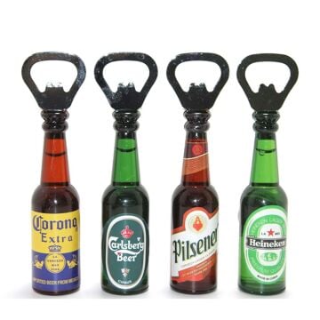 Mini İçki Şişesi Tasarım Magnet ve Açacak (13cm)