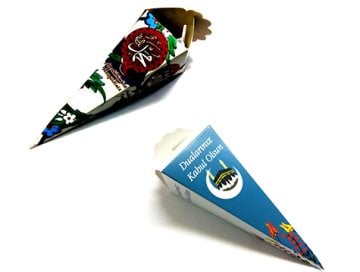 Ayetli Mevlüt Şekeri Külahı (50 Adet)