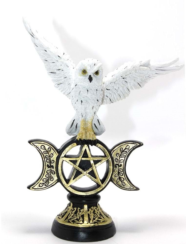 Dekoratif Polyester Baykuş Tasarımlı Biblo (24 cm)
