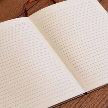 Promosyon Hediye Mavi Renk Deri Defter