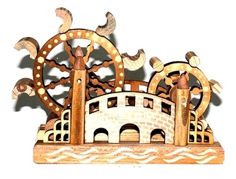 Dekoratif Ahşap Su Değirmeni