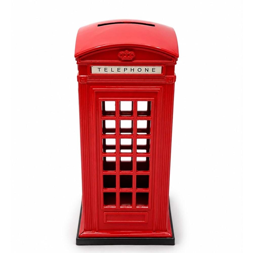 Metal Londra Telefon Kulübesi Kumbara(12cmx6 cm)