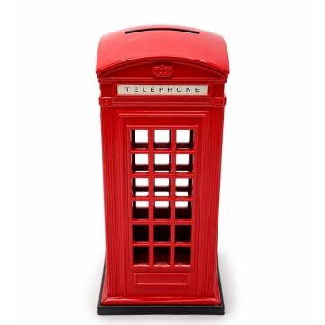 Metal Londra Telefon Kulübesi Kumbara(12cmx6 cm)