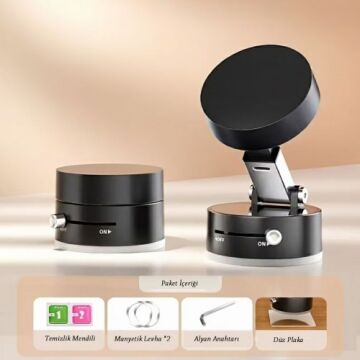 Mıknatıslı Katlanabilir Kompakt Tasarım Telefon Tutucu