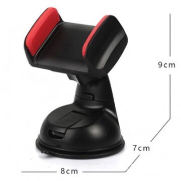 Araç İçi Döner Başlıklı Güçlü Vakumlu Telefon Tutucu