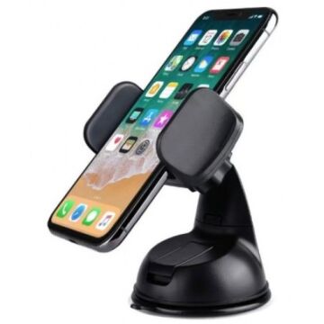 Araç İçi Döner Başlıklı Güçlü Vakumlu Telefon Tutucu