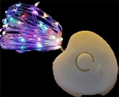 Teraryum İçin RGB Renkli Kendinden Pilli Peri Led 3 Fonksiyonlu (1.5 mt)