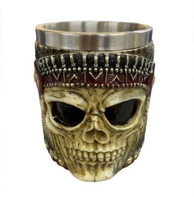3 Boyutlu Kuru Kafa Skull Mug 3D Kupa Bardak