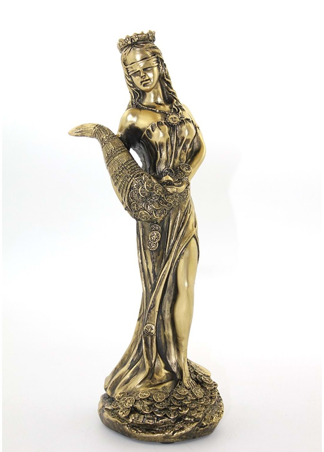 Polyester Bereket Tanrıçası Fortuna Biblosu (30 cm)